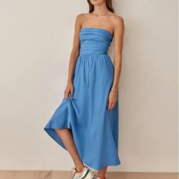 Reformation Dresses & Skirts - Reformation Lissa Dress - Azure Blue